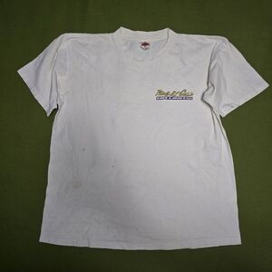 Vintage White Graphic Men's T-Shirt